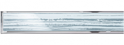 Sklo, biele so šedými prúžkami